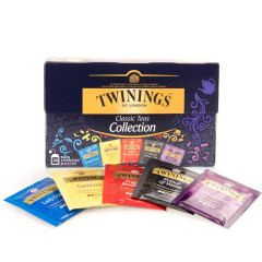 川宁（TWININGS）英式进口红茶精选装2g*20片 40g早餐大吉岭伯爵仕女袋泡茶