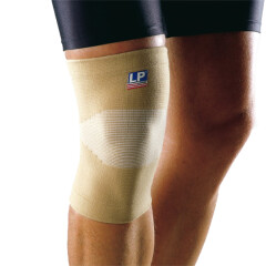 LP941护膝专业运动保护关节保暖篮球羽毛球跑步健身护膝盖 肤色 单只 XL 47.6-54.6cm
