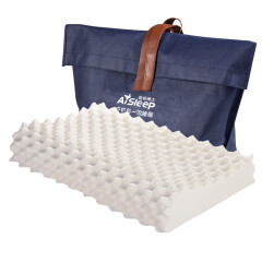 睡眠博士（AiSleep）枕芯 超大颗粒进口乳胶枕 泰国橡胶枕头 护颈枕头