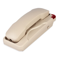 金顺迪NA-012 酒店 楼道壁挂式电话机 家用固定电话小分机 床头电话座机 米白色