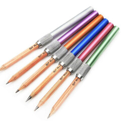 MARVY 金属铅笔延长器笔套加长器接笔器炭棒夹铅笔加长杆MARVY 绿色