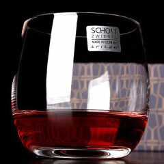 圣兰迪（SANLODY）德国进口水晶玻璃透明威士忌杯烈酒杯洋酒杯创意玻璃杯 威士忌杯330ML