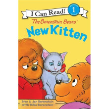 贝贝熊的宠物小猫 The Berenstain Bears' New Kitten (I Can Read_ Level 1) 进口原版 英文