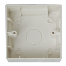 罗格朗（LEGRAND）电工电料开关插座用明装底盒86型接线盒 单只