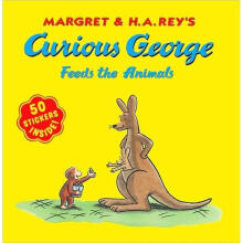 Curious George Feeds the Animals (8x8 with stickers)