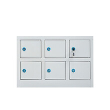 昊牌手机寄存柜钢制手机充电柜单位平板充电柜多门手机柜学校手机保管箱 6门手机柜普通款 普通款