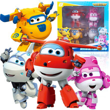 奥迪双钻超级飞侠玩具超级宠物一套装全套乐迪小爱大变形机器人新款雷克佩佩金小子大号第九季儿童礼物 【大变形明星系列4款礼盒装】乐迪+小爱+米莉+多多