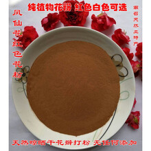 新鲜红色凤仙花 指甲花干花瓣 白色凤仙花粉 纯植物染发染甲 红色花粉 100g送明矾