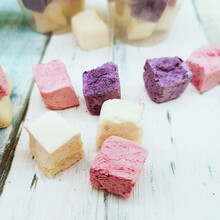 松鼠零食 松鼠仓鼠蜜袋鼯 土拨鼠零食物 奶酪奶饼干磨牙杂粮高钙蔬果 水果冰激凌