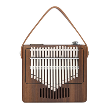 新品TOM卡林巴拇指琴17音手指琴拇指钢琴kalimba初学者成人学生 电箱款七件套（含拇指琴包+手提皮带+调音锤）/送调