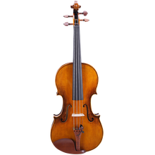 angelviolin雕花小提琴考级专业演奏欧料复古成人儿童手工小提琴 3/4复古咖啡