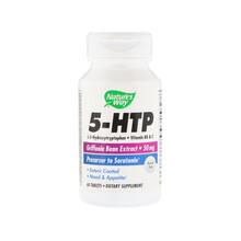Nature'sWay然萃维 5-HTP 5-羟基色氨酸片剂 60片 舒缓提升睡眠舒缓情绪缓解焦虑