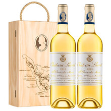 超市	【官方直供】拉蒙劳雷特酒庄副牌贵腐甜白葡萄酒 750ml*2瓶 双支礼盒装 波尔多AOC原瓶进口