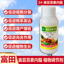 芸苔素内酯0.01％增糖蔬菜瓜果水溶肥果树叶面肥产量提高产量促进生长生长植物生长调节剂 1瓶 100克/瓶