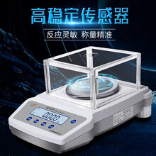 花潮(HC)分析电子天平0.01g/0.001g实验室精准电子称0.1高精度珠宝秤可充电千分之一自营 600g/0.1g配防风罩（无配砝码）