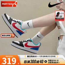 耐克（NIKE）官方舰店女鞋 2024夏季 COURT运动鞋耐磨舒适缓震透气休闲鞋板鞋 COURT 板鞋/红勾/新货 37.5 (内长235mm)