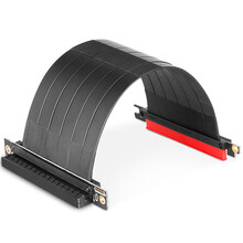 魔羯（MOGE）PCI-E x16延长线270度抗干扰加强版 pcie3.0延长x16 转接线 显卡延长线MC22397