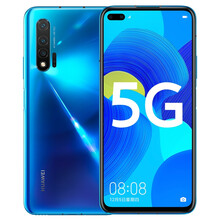 华为nova6 手机全网通5G手机 苏音蓝 5G版 8G+128