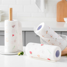 佐敦朱迪 懒人抹布一次性厨房清洁吸油纸干湿两用擦手巾可水洗洗碗布 可水洗清洁纸巾-餐具款加厚