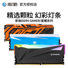 影驰GAMER内存条8G DDR4 2666 3000 3600办公游戏台式机电脑主机内存条16G GAMER Blue 16G 2666单根