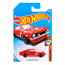 风火轮（HOT WHEELS）轨道火辣小跑车男孩玩具珍藏合金小车兰博基尼布加迪科尼赛格 98号福特【红色】