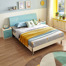 全友家居 现代简约青少年床卧室套装组合家具1.2米床 121311 青少年床 1200*2000