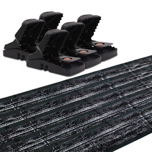 老鼠贴粘鼠板老鼠家用灭鼠魔毯老鼠夹笼捕鼠器灭鼠器驱鼠神器超强力粘板 5张+5个老鼠夹