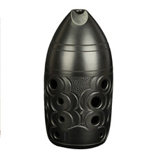 永田七星埙 十孔珍珠地笔筒埙专业演奏双腔陶埙 G调