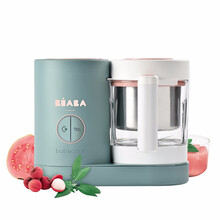 法国制造BEABA BABYCOOK NEO婴儿辅食机宝宝多功能蒸煮搅拌一体机 豆蔻绿（送1年玻璃险）