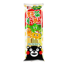 日本进口 五木胡萝卜南瓜菠菜3种蔬菜素面240g 营养面条