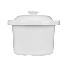 适配荣事达陶瓷电炖锅电炖盅煮粥煲汤紫砂锅沙锅内锅内胆盖子配件 1.5升白内胆+陶瓷盖子