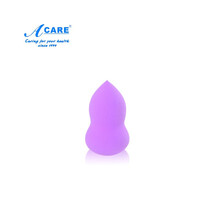 阿嚓热 美妆蛋粉扑不吃粉海绵葫芦彩妆蛋干湿两用带收纳架 小葫芦紫色1个不含架子