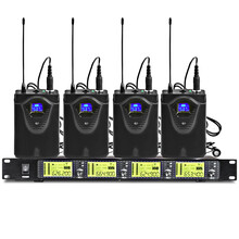 万利达（Malata）W-04一拖四无线麦克风无线鹅颈麦无线领夹麦会议主持演出演讲唱歌无线话筒 接收器+4领夹