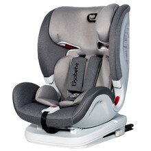 怡戈 Ekobebe汽车儿童安全座椅 婴儿宝宝车载可坐可躺9个月-12岁ISOfix硬接口 KBH511雾灰