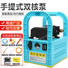 打药机电动喷雾器农用手提式高压喷雾器锂电家用打药泵抽水洗车机充电农药机大功率果树园林喷药机 20安锂电池顶配版+100米高压管