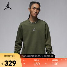 耐克（NIKE）JORDAN ESSENTIALS 男子加绒圆领上衣 FV8451-222 L