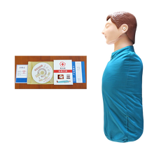 冠邦心肺复苏模拟人人工呼吸教学用假人模具复苏急救训练人体教学模型 半身特惠