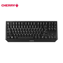 樱桃（Cherry）MX1.0 TKL G80-3811LSAEU-2  机械键盘 有线键盘 游戏键盘  87键背光机械键盘 黑色 青轴