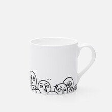 观瓷艺术 洪卫  手工《鸡蛋先生》系列马克杯B款水杯杯子茶杯咖啡杯 《鸡蛋先生》马克杯B款