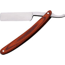 老式传统刮刀剃刀修胡理发剃头刀剃须刀刮脸刀剃头刀刮汗毛刀修眉刀送荡刀布 红木刮刀1