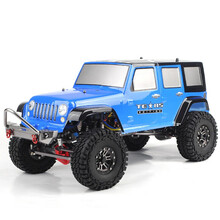 CNC全金属攀爬遥控车SCX10攀爬车1:10攀岩车313轴距遥控越野车 RTR标配版（到手可玩） 红色车壳