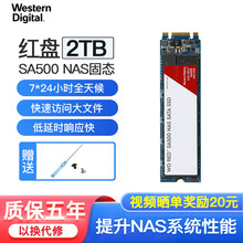 西部数据（Western Digital）SSD固态硬盘红盘Red系列 网络储存NAS硬盘 高速缓存 M.2（2TB-WDS200T1R0B）
