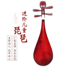 琵琶乐器演奏琵琶花梨木红木琵琶成人初学民乐考级琴 儿童进阶琵琶《7配件配包》《30年维修》