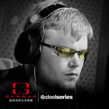 美国进口GUNNAR光纳防蓝光辐射眼镜电脑手机平光护目镜电竞游戏眼镜男女款全框 scope 玛瑙黑