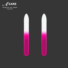 阿嚓热 指甲锉打磨条纳米玻璃水晶抛光条磨砂美甲搓条 非纳米小号2条