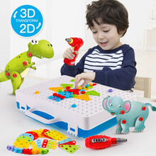 拆装螺母组合玩具儿童男孩电钻螺丝钉益智男孩拼装工具箱套装智力