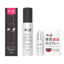 涩井DRYWELL 日本进口 男用延时喷剂 可口持久不麻 男性延迟喷雾印度神油 成人情趣用品 家庭装30ml