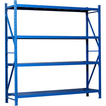 虎牌货架1米仓储超市家用置物架仓库展示四层架储物架轻型