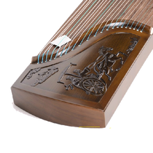 龙凤 古筝初学者入门专业演奏级实木古筝琴民族乐器 学生练习普及双弧款7805 走马听筝