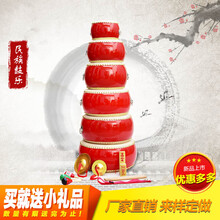 寸鼓5/6/7/8/10/寸儿童牛皮鼓玩具小鼓堂鼓扁鼓大鼓打击乐器 7寸牛皮鼓+小镲【含】